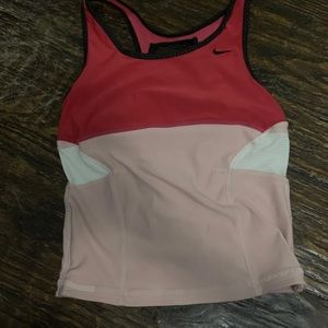 vintage pink nike tanktop